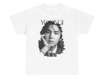 Koszulka Suga | Koszulka BTS | Koszulka dla niemowląt Vintage Bangtan Boys | Koszulka „Kocham Yoongi”