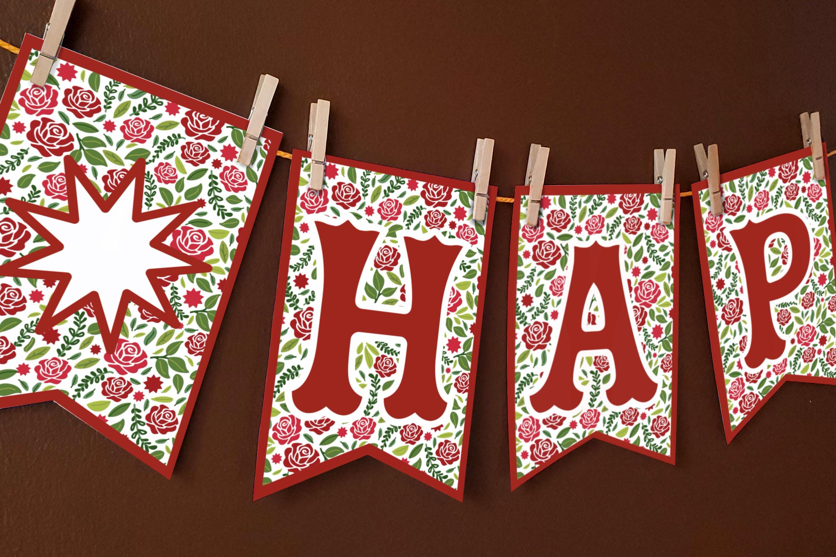 Banner Only Ridwan Printable Ridván Festival Banner / 9-pointed Star Celebration Decor ...