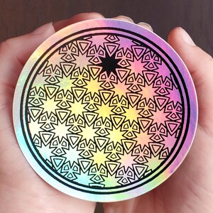 9-Pointed Star Craft & Decorating Stickers - Bahai Resources