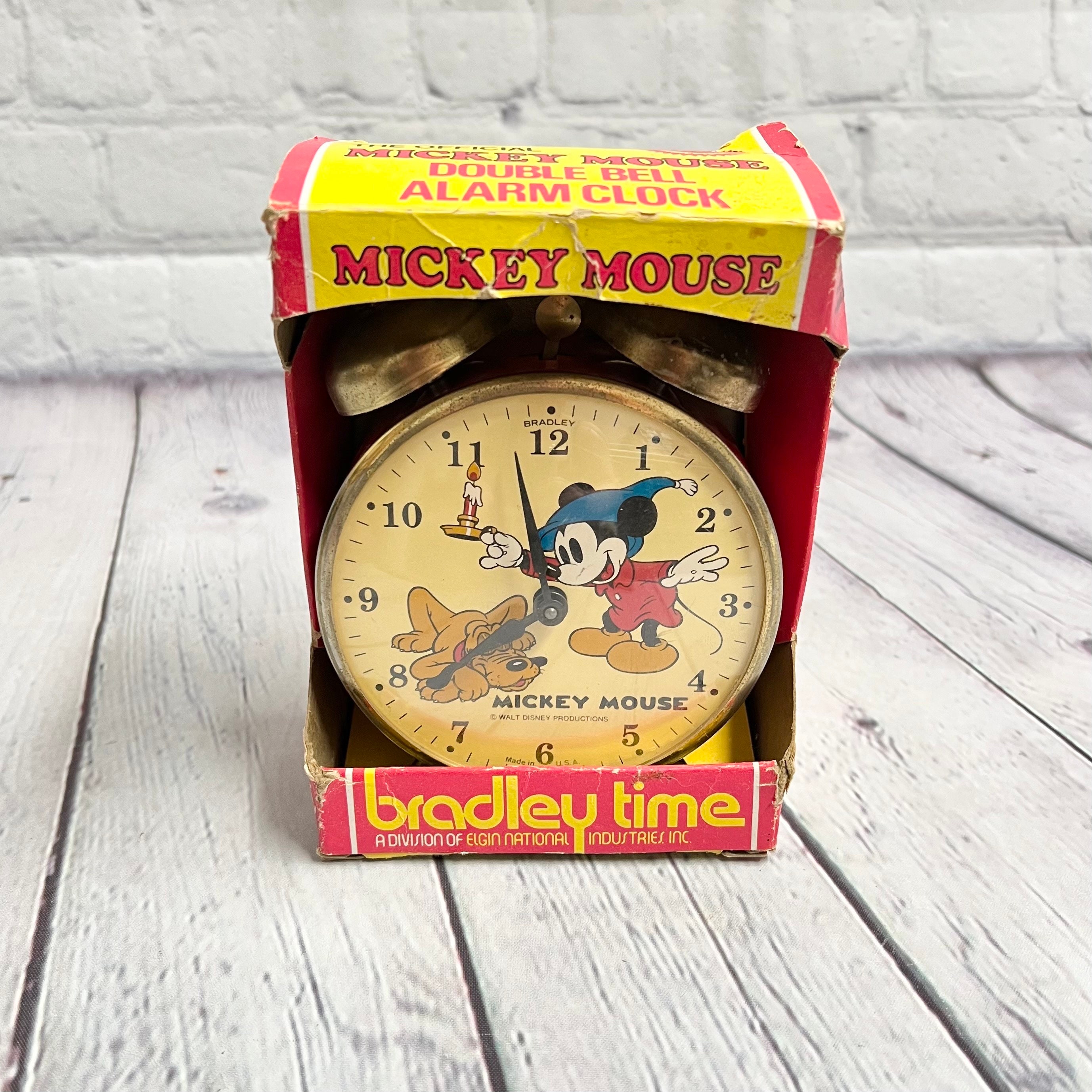 Vintage mickey mouse alarm clock - Etsy 日本