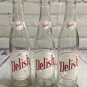 Vintage Delish Coca Cola Soda Bottles Nashville - Set of 3