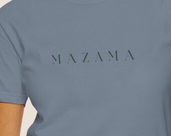 Mazama Shirt - Minimal North Cascades Tee - Comfort Colors 1717 Unisex T-Shirt