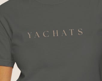 Yachats Shirt - Minimal Oregon Coast Tee - Comfort Colors 1717 Unisex T-Shirt