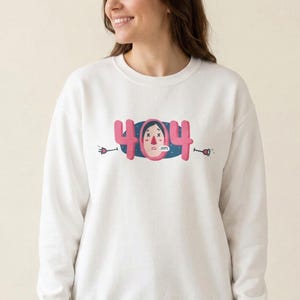 Funny 404 Error Shirt IT Humor Graphic Tee Programmer T-Shirt Web Designer Top Tech Support Gift Minimalist Geek Tshirt Unisex Cotton Tshirt