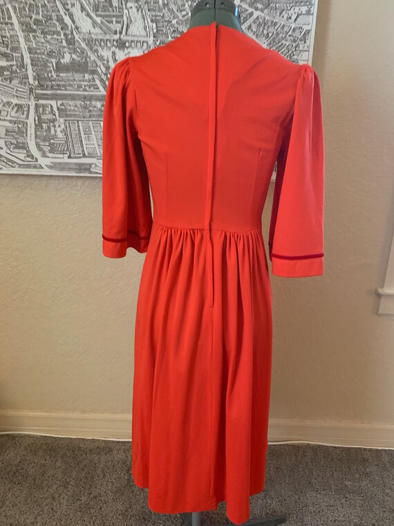 70's Patchwork Dress - image 2