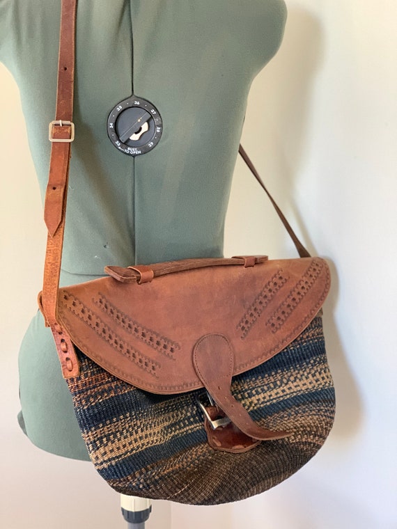Basket / Wicker Side Satchel Purse