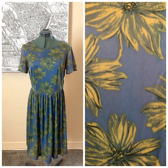 Hawaiian Flowers Dress