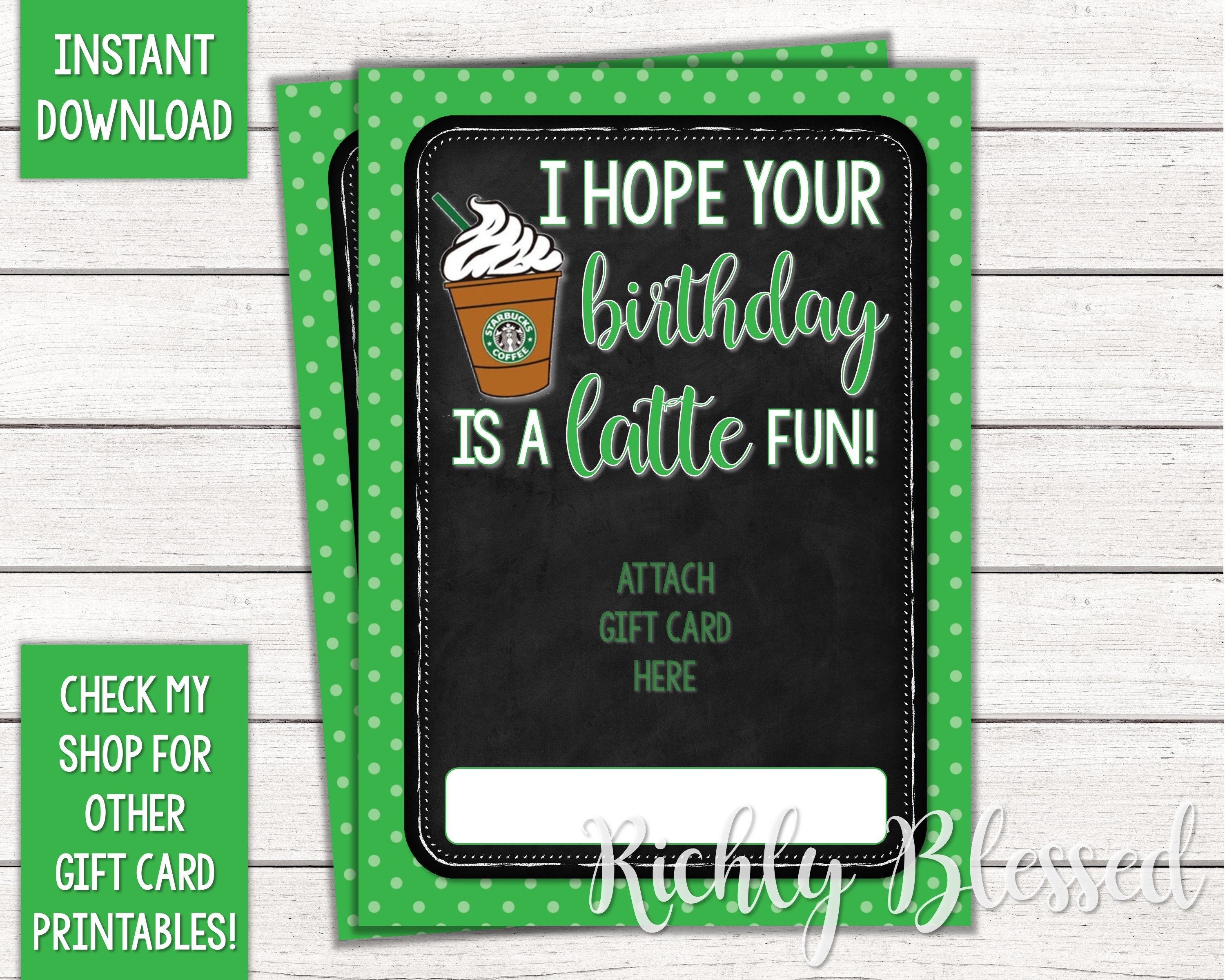 Starbucks father's day gift card sale