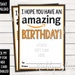 INSTANT DOWNLOAD Amazon Gift Card Birthday Card Holder Gift Card ...