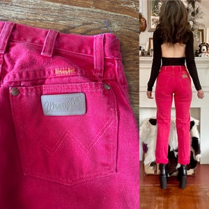 Vintage Rare RED Western Wranglers Jeans