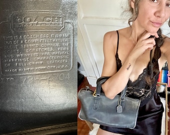 70s Leather Bonnie Cashin Coach Cross Tote