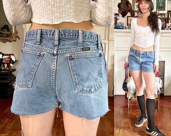 Pantalones cortos vaqueros Wrangler vintage