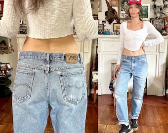 Vintage Acid Wash Lee Jeans