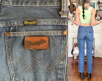 Vintage 70s No Fault Denim Wrangler Jeans