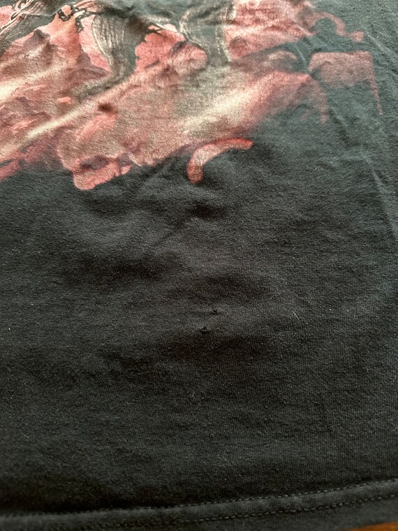 Vintage Grim Reaper Print T-shirt - image 6