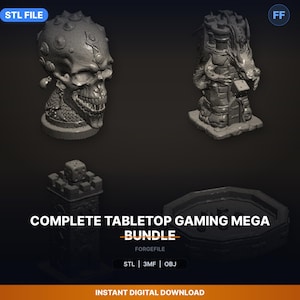Mega Bundle completo de juegos de mesa (12 unidades) / 74 % de descuento / Descarga para impresión 3D