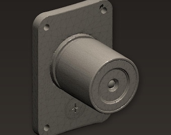 Doorbell Angle Wedge Mount STL File for 3D Printing | Home Decor | Digital Download