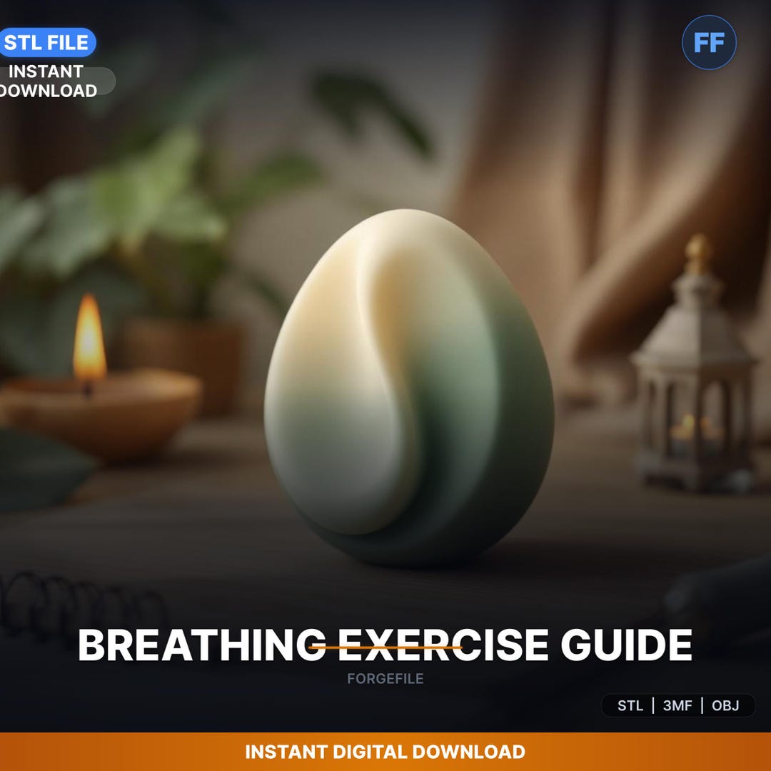 Inhale Visual Visual Breathing Exercise Guide, Inhale Exhale Timing, Anxiety Relief ...