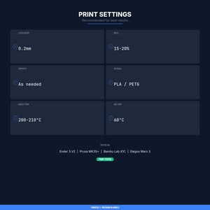 Twist Tangle Fidget, Print in Place, STL File | Twisting Toy | 3D Print Download image 6