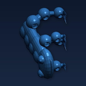 Articulated Frog, Print in Place, Ball Socket Joints, Long Jumping Legs STL File for 3D Printing | Fidget Toy | Digital Download