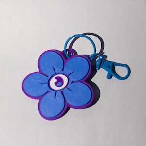 Peeper keychain | Lake Stillwater | Flower keychain | 3D Print