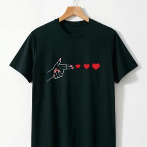 Maglietta con logo a cuore - Italia