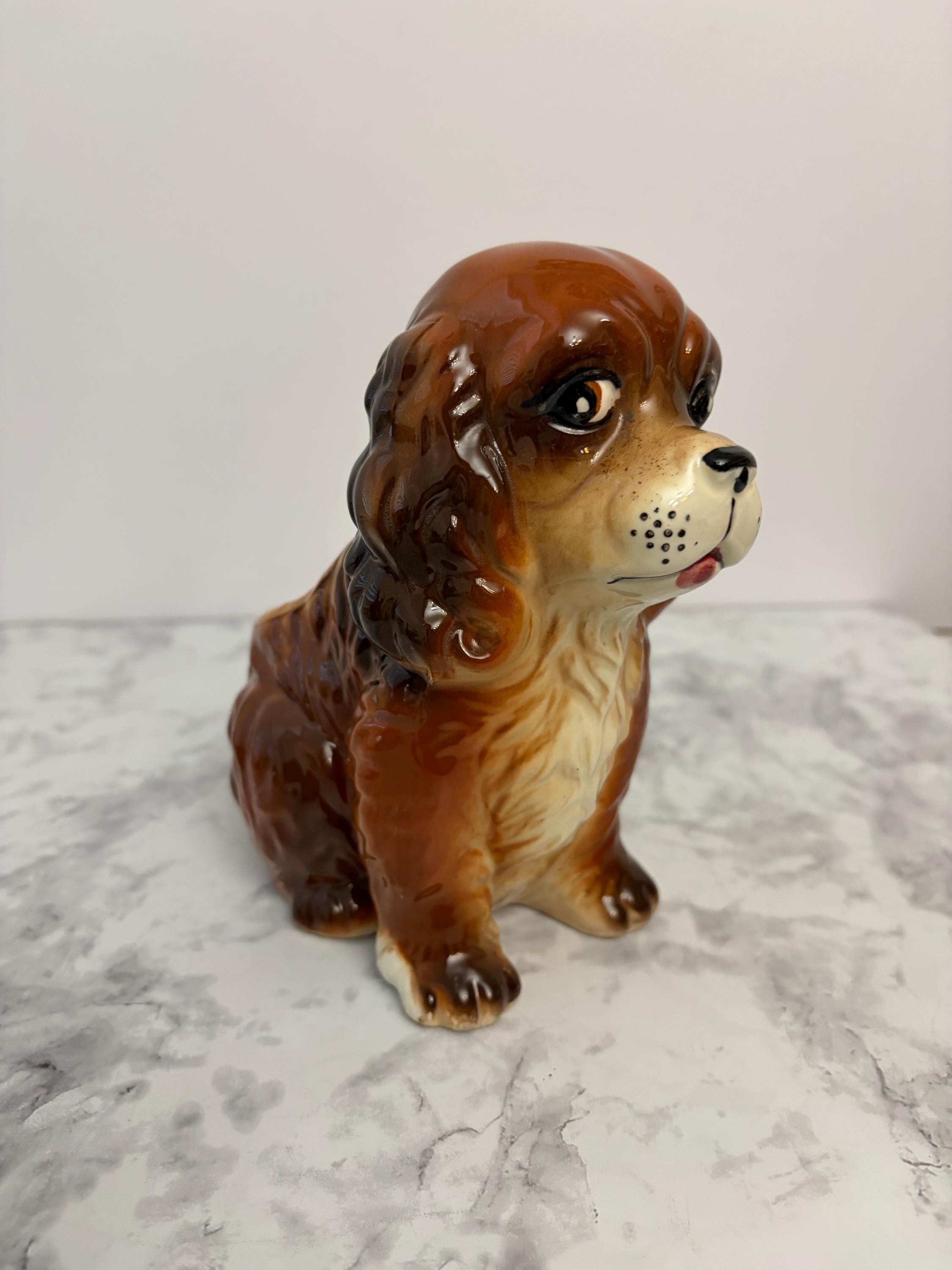 Japan Cocker Spaniel Dog Figurine - Etsy