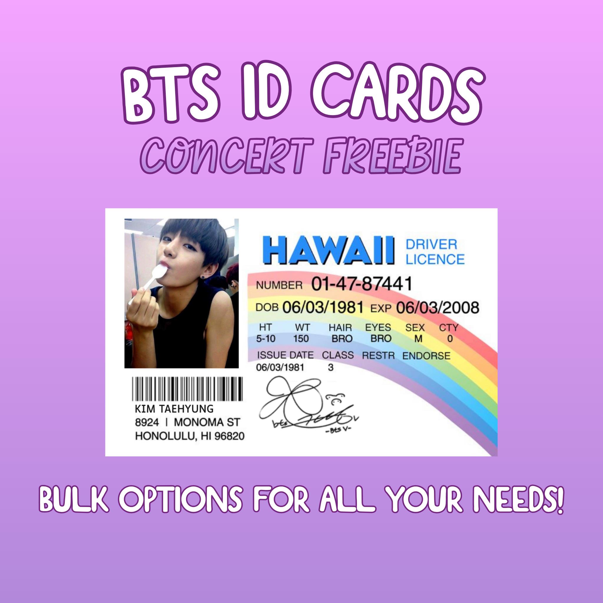 Bts membership card - Etsy 日本