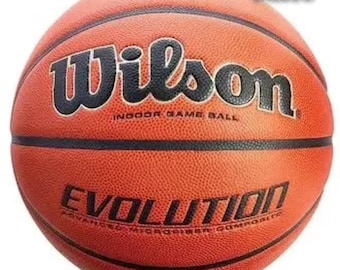 Wilson Evolution 29.5 Inch Indoor Game Basketball, Composite Leather Grip