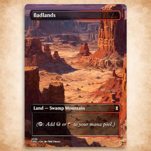 Badlands Mtg - Etsy