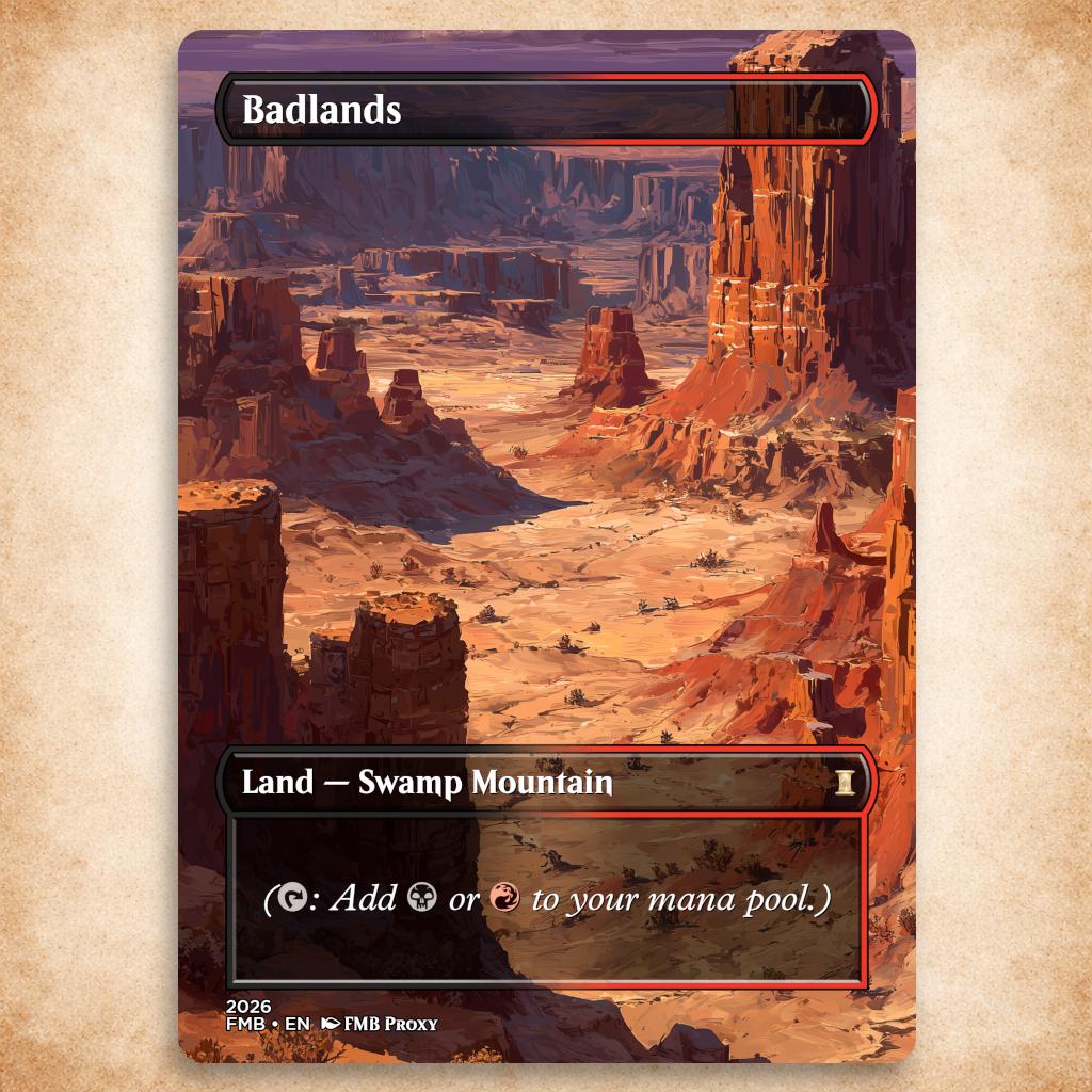 Badlands Mtg - Etsy