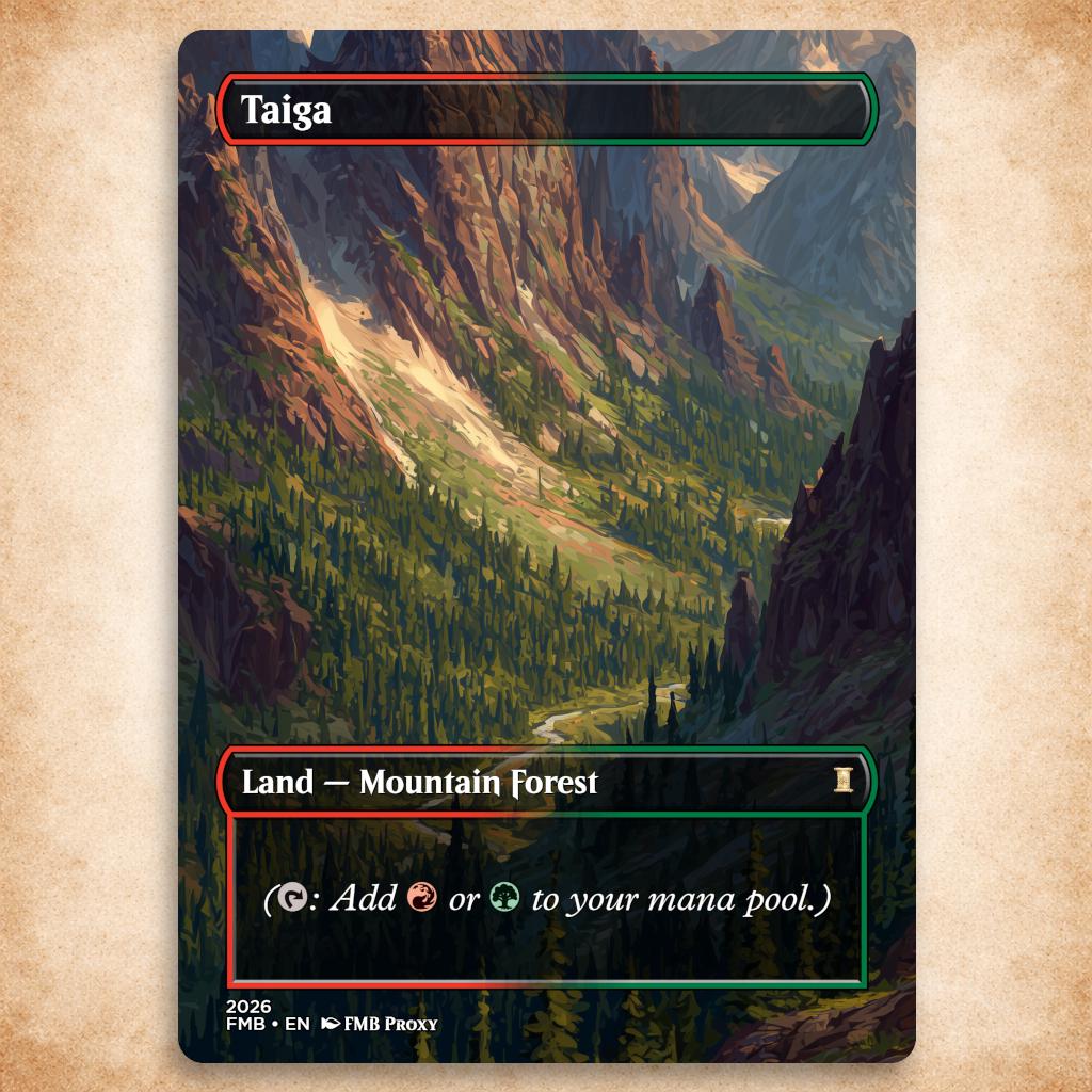 Mtg Taiga - Etsy