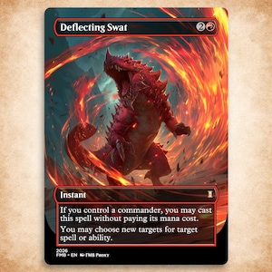 Deflecting Swat | Custom Mtg Proxy | Commander