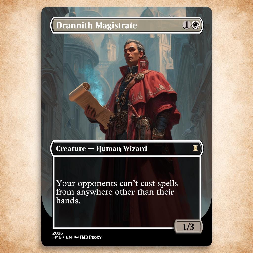 Drannith Magistrate Proxy - Etsy
