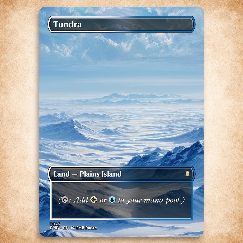 Mtg Tundra - Etsy