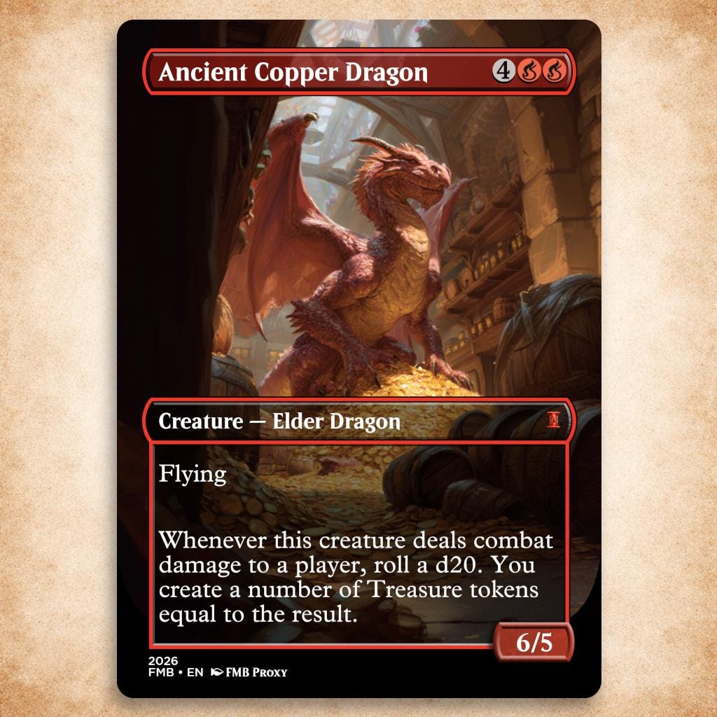 Ancient Dragon Mtg - Etsy Ancient Dragon Mtg - Etsy