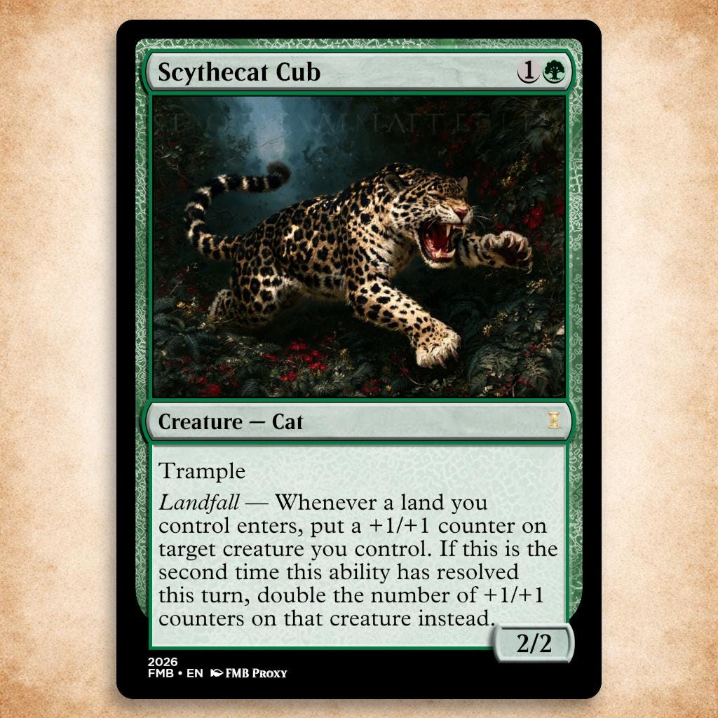 Scythecat Cub Mtg - Etsy