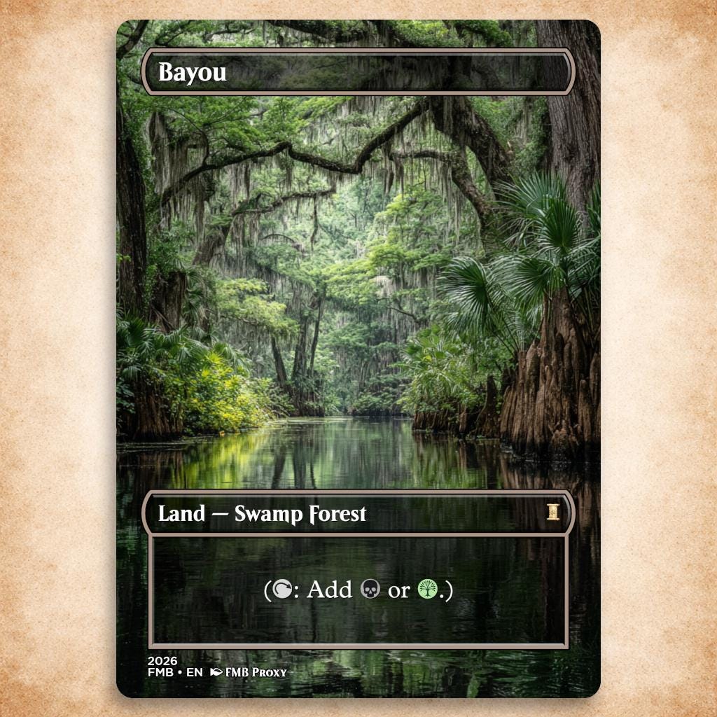 Bayou Mtg - Etsy