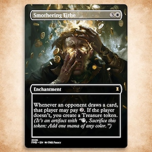 Smothering Tithe | Custom Mtg Proxy | Commander