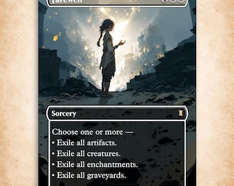 Farewell | Custom Mtg Proxy | Commander