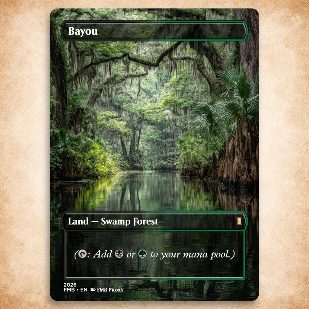 Bayou Mtg - Etsy