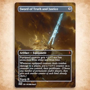 Mtg Sword of Truth - Etsy
