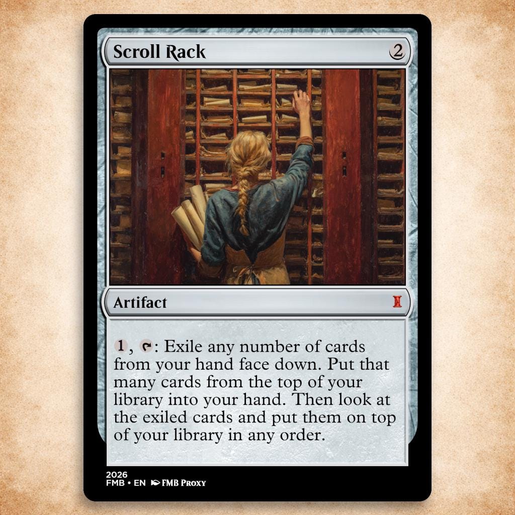 Mtg Scroll Rack - Etsy