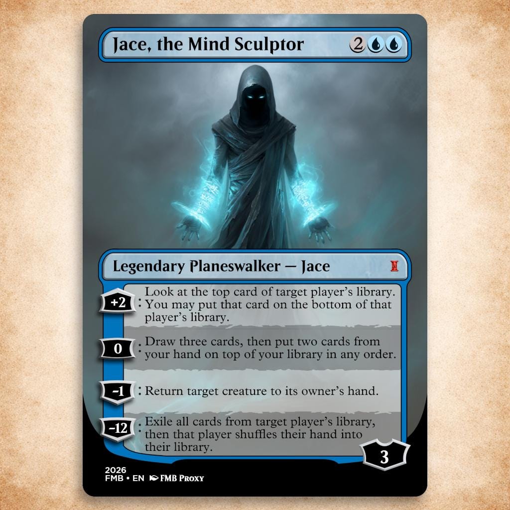 Jace the Mind Sculptor - Etsy
