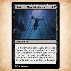 Chains of Mephistopheles Mtg - Etsy