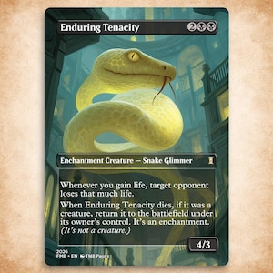 Enduring Tenacity | Custom Mtg Proxy | Commander