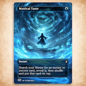 Mystical Tutor Mtg - Etsy