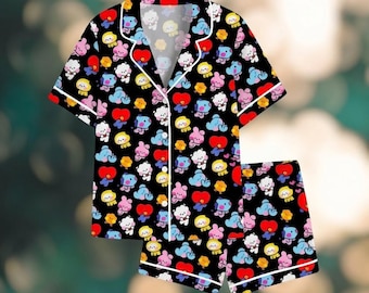 Kpop World Tour Pajama Set Women, 026 Concert Inspired Sleepwear, Cute Fan Gift Pajamas