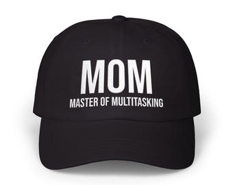 Gorra de béisbol divertida bordada para mamá, gorra para maestra de la multitarea, regalo para madres