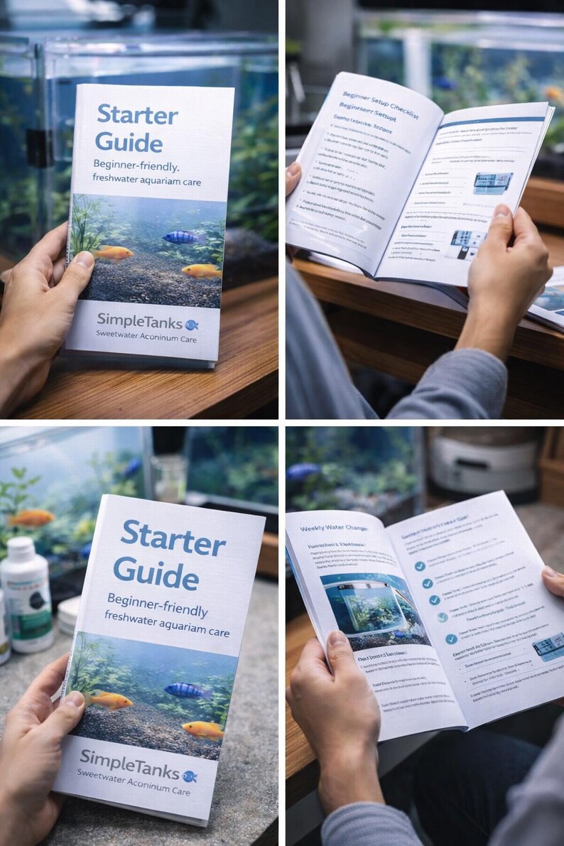 Freshwater Aquarium Starter Guide | Fish Tank Care Checklist (printable ...